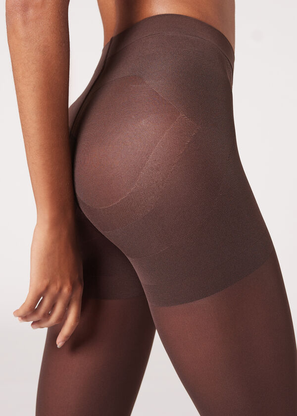 Meia-calça modeladora 50 Denier Total Shaper