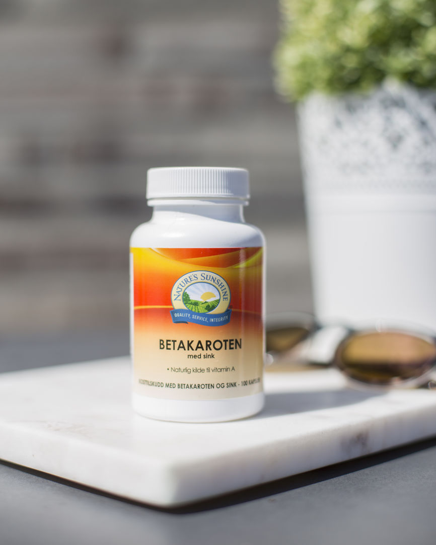 Nature's Sunshine Betakaroten Kaps 3 mg - 100 stk