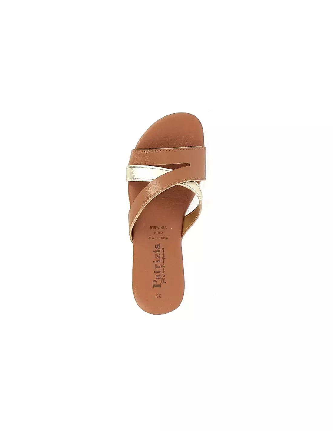 PATRIZIA PATPLUM P410 - Mules & sabots Platino