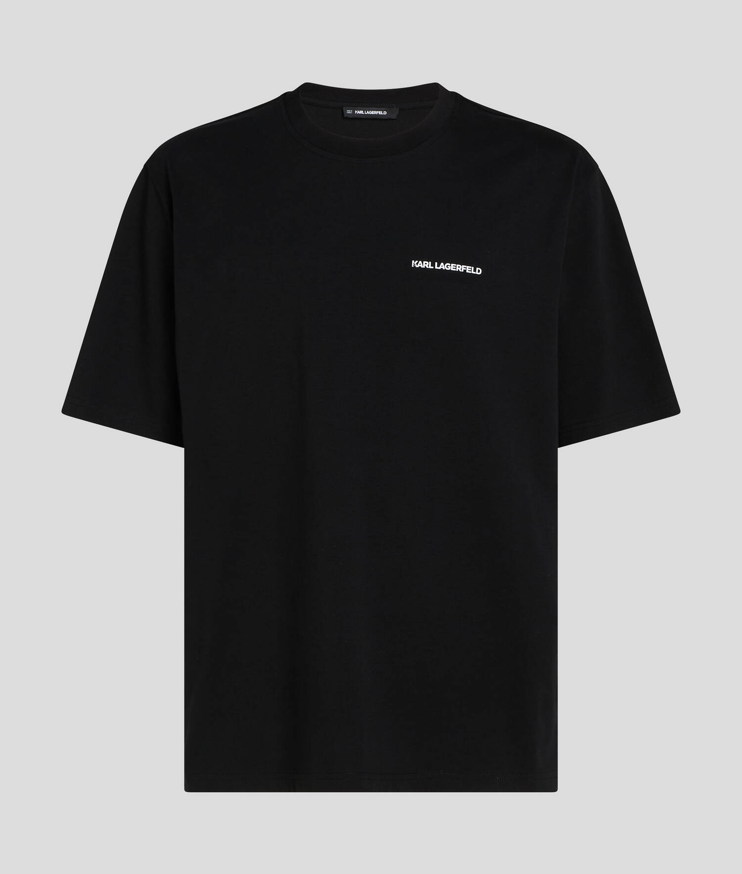 T-SHIRT AVEC GALON À LOGO KARL