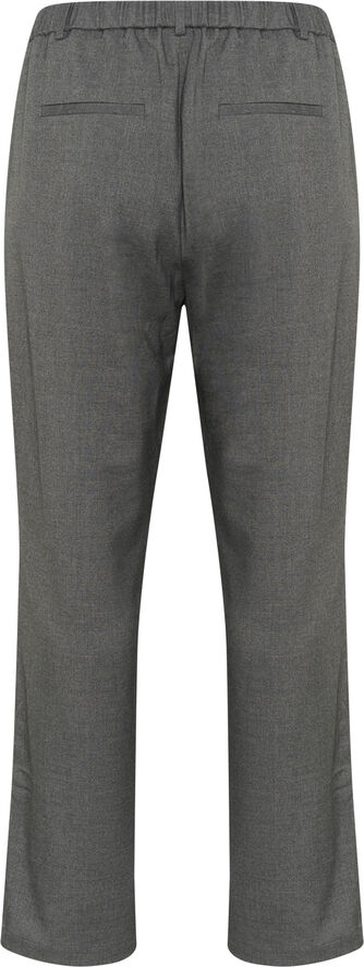 Kaffe Curve KCmerla Straight Pants Dark grey melange