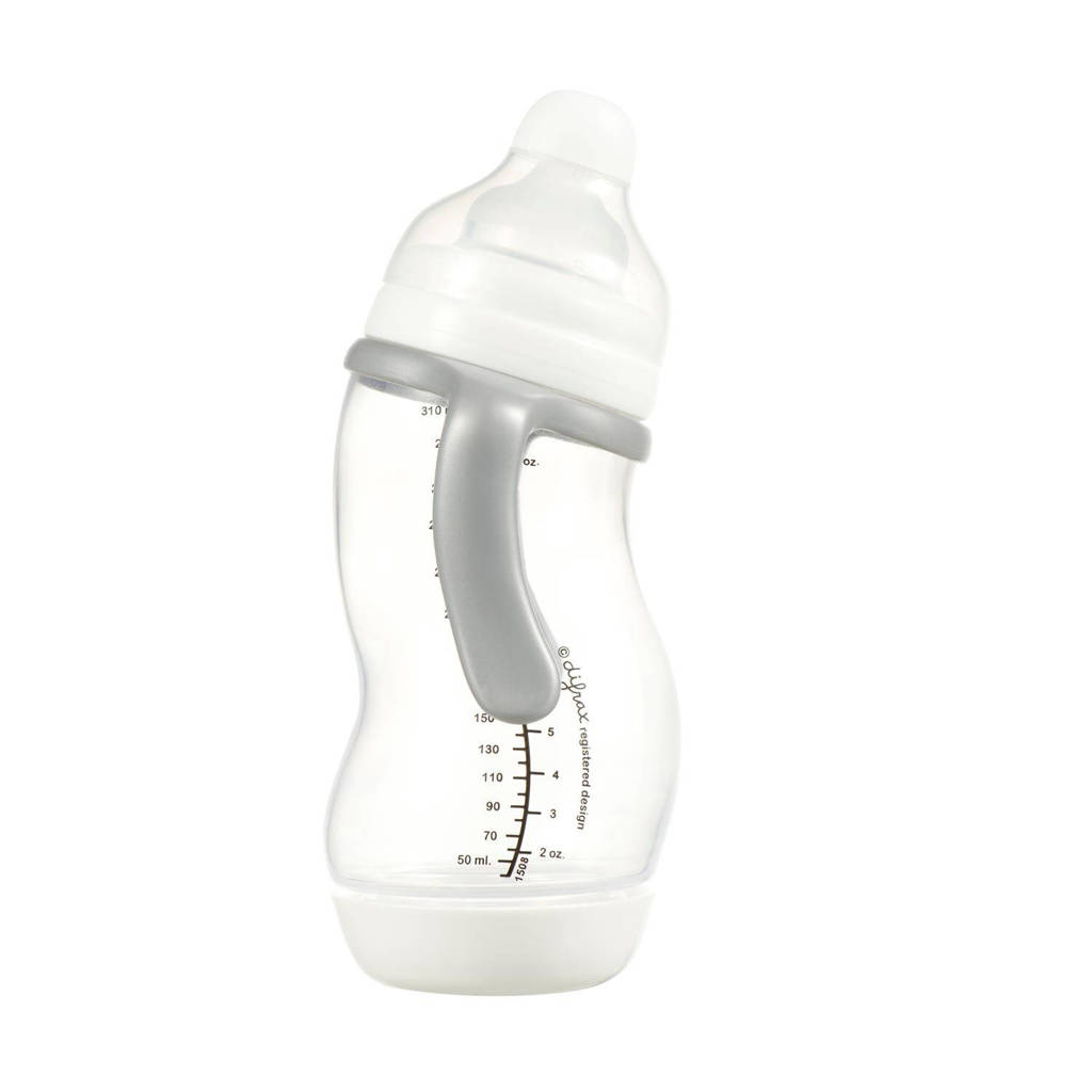 Zeer Ongeschikt voor baby’s !Papfles - 310 ml - Anti Koliek - 9+ Maanden - Brede Speen opening