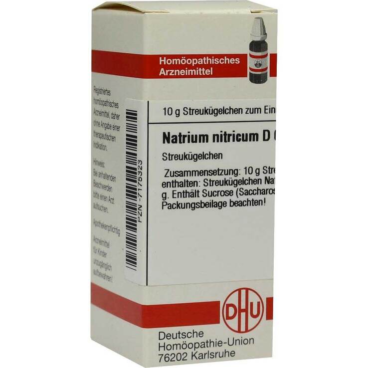 DHU Natrium nitricum D 6 Globuli, 10 g