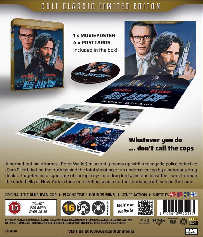 Blue Jean Cop Limited Edition Blu-Ray
