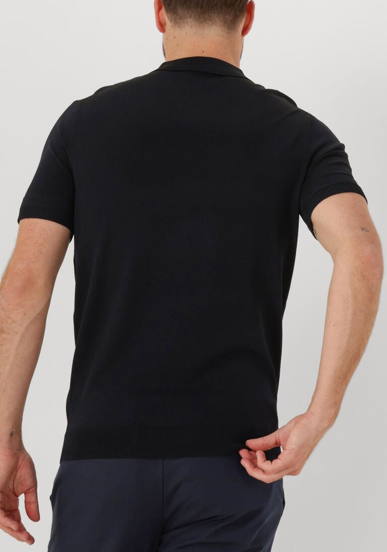 donkerblauwe genti polo polo button ss k2046-1260