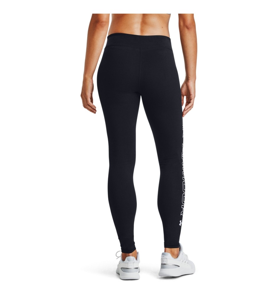 Leggings Under Armour UA Favorite Wordmark pretas