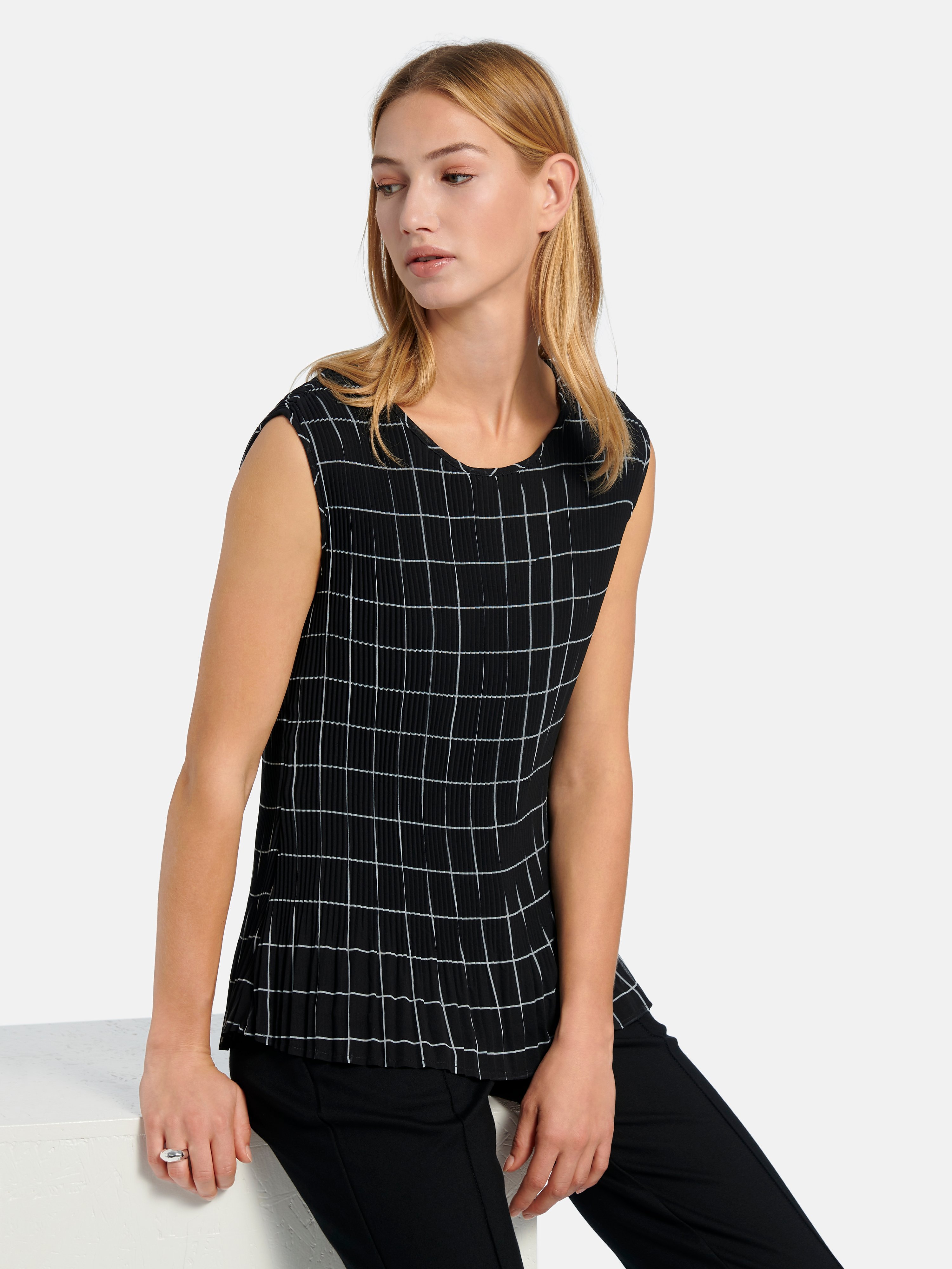 Ärmellose Bluse