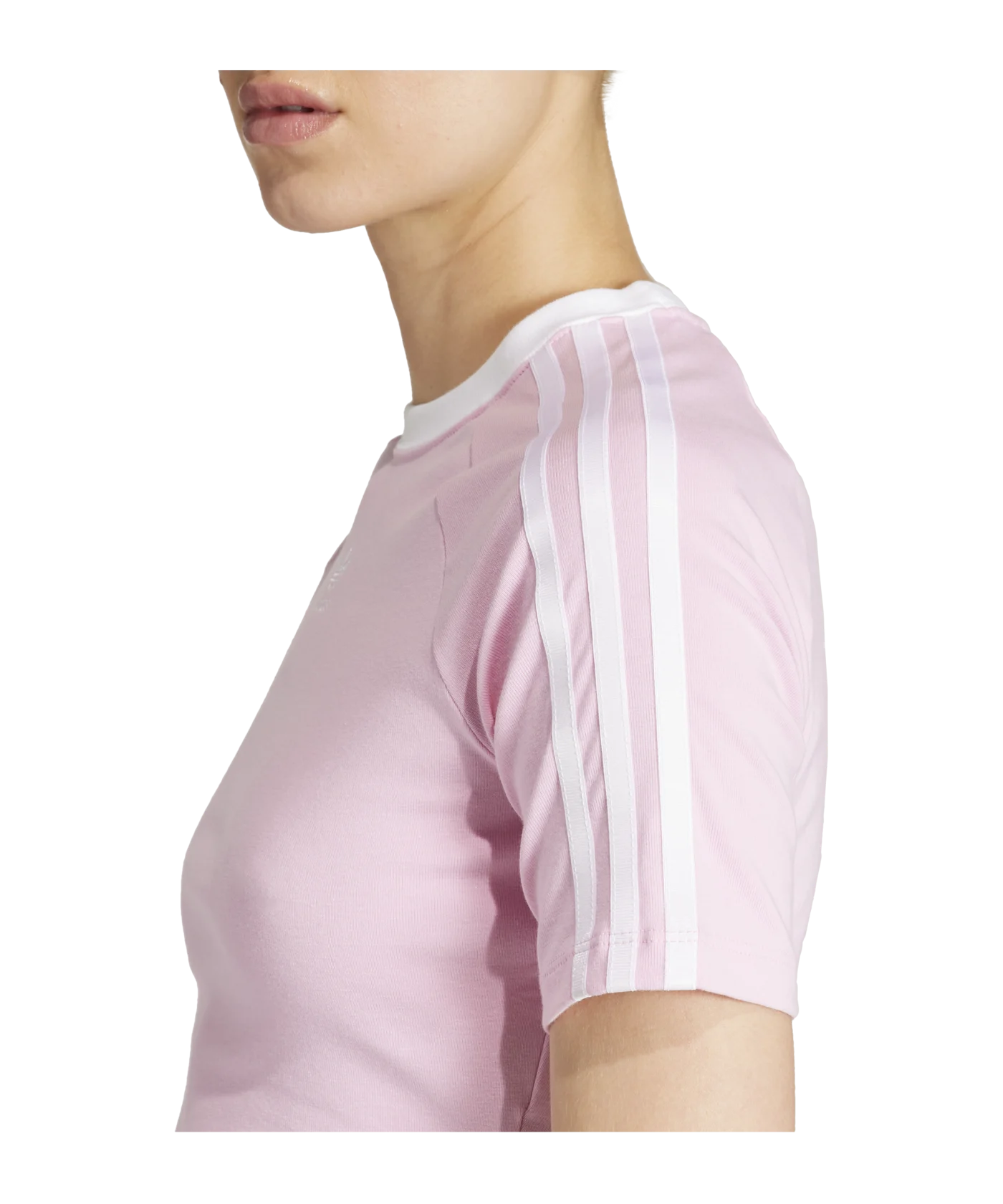 adidas Originals 3-Stripes Baby T-Shirt Damen Pink