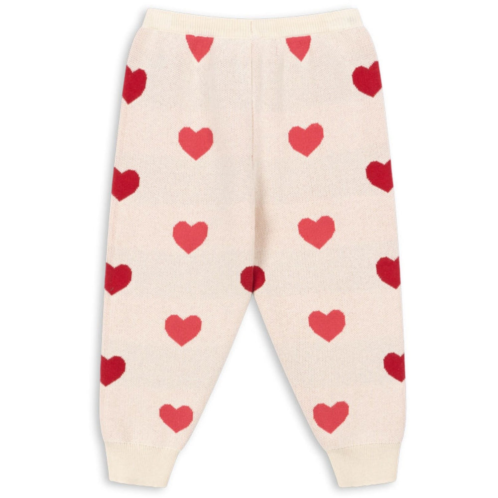 Køb Konges Sløjd Coeur Coloré Duo Pink Lapis Strik Bukser GOTS