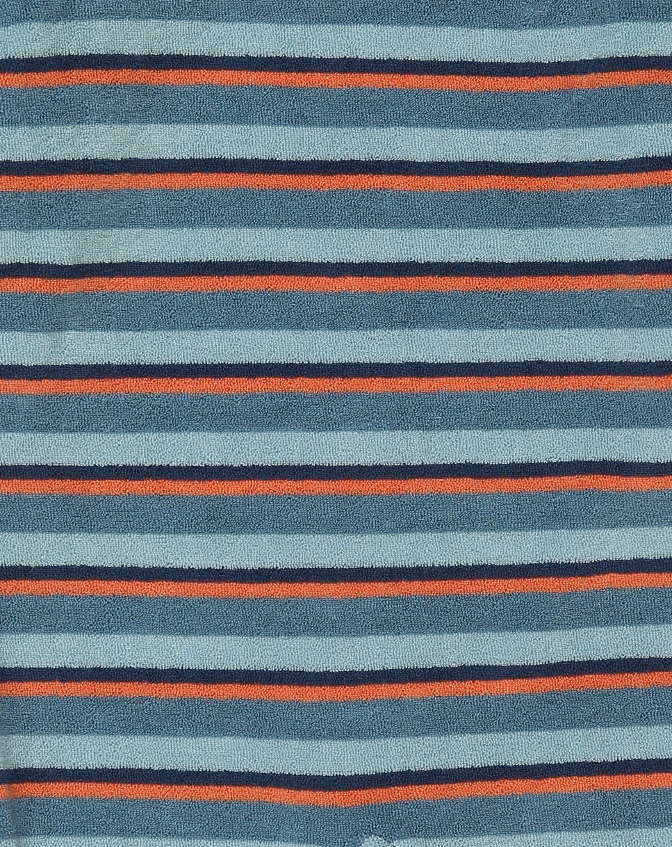 Frottee-Strampler STRIPES in bluestone