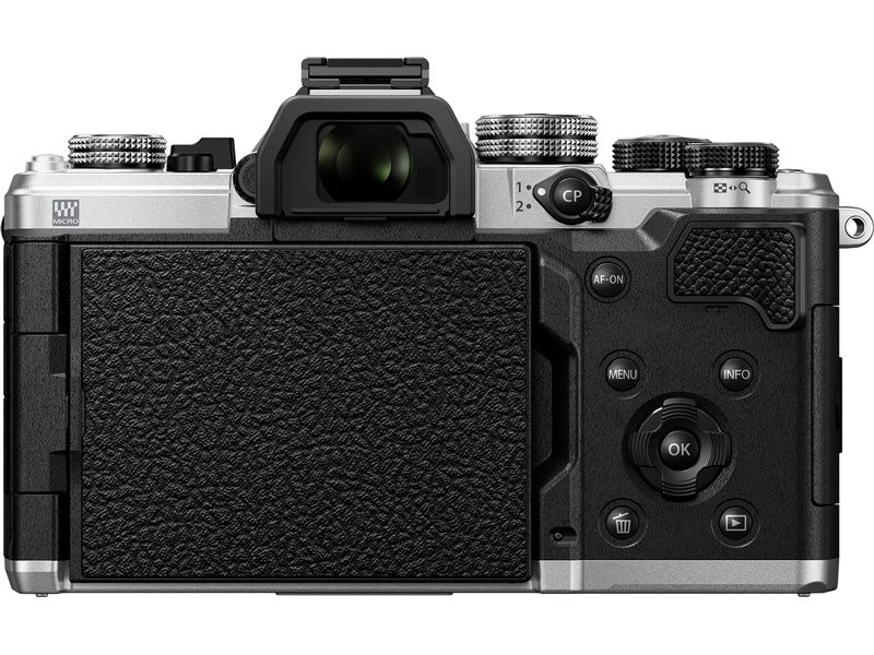 OM-System Fotokamera OM-3 Body Silber Kompakte, vielseitige Fotokamera in einem hochwertigen Metallgehäuse