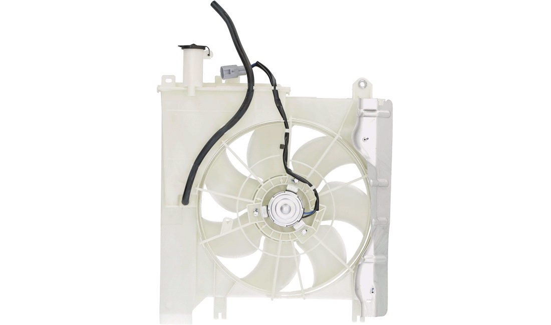 Ventilator, motorkøling