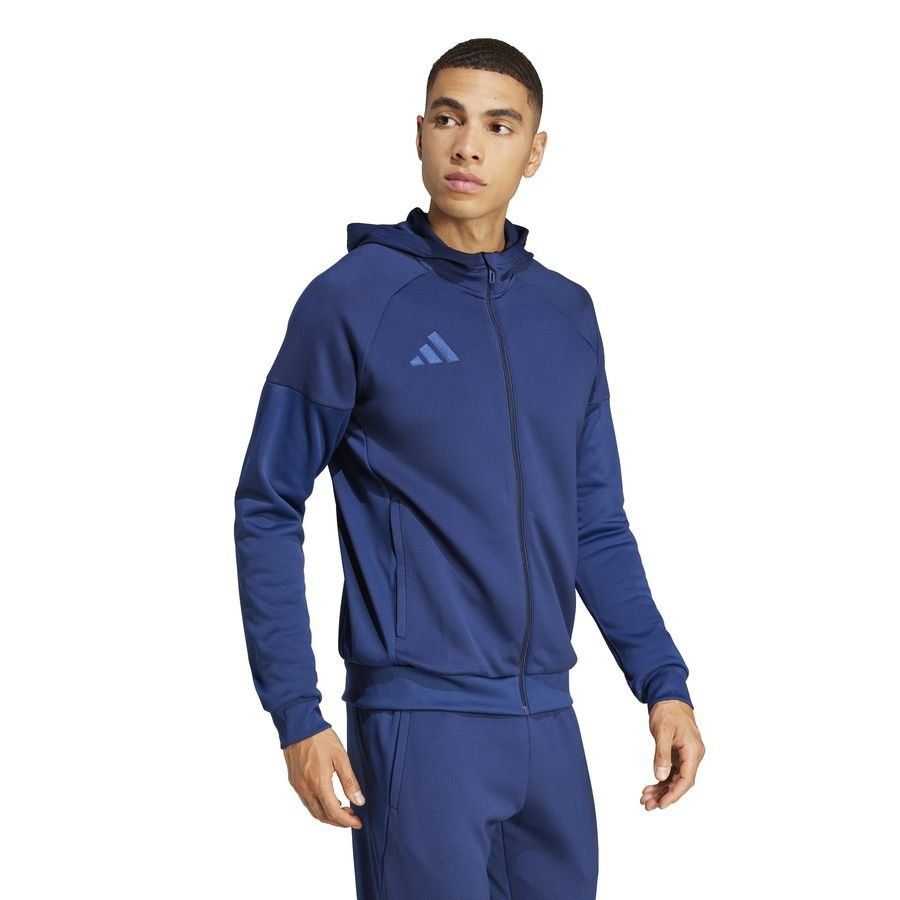 adidas Sweat à Capuche Tiro 25 Full Zip - Bleu