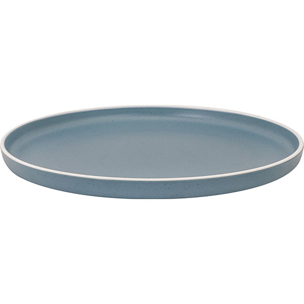 Assiette plate Mélamine 25cm DOLOMIT Bleue