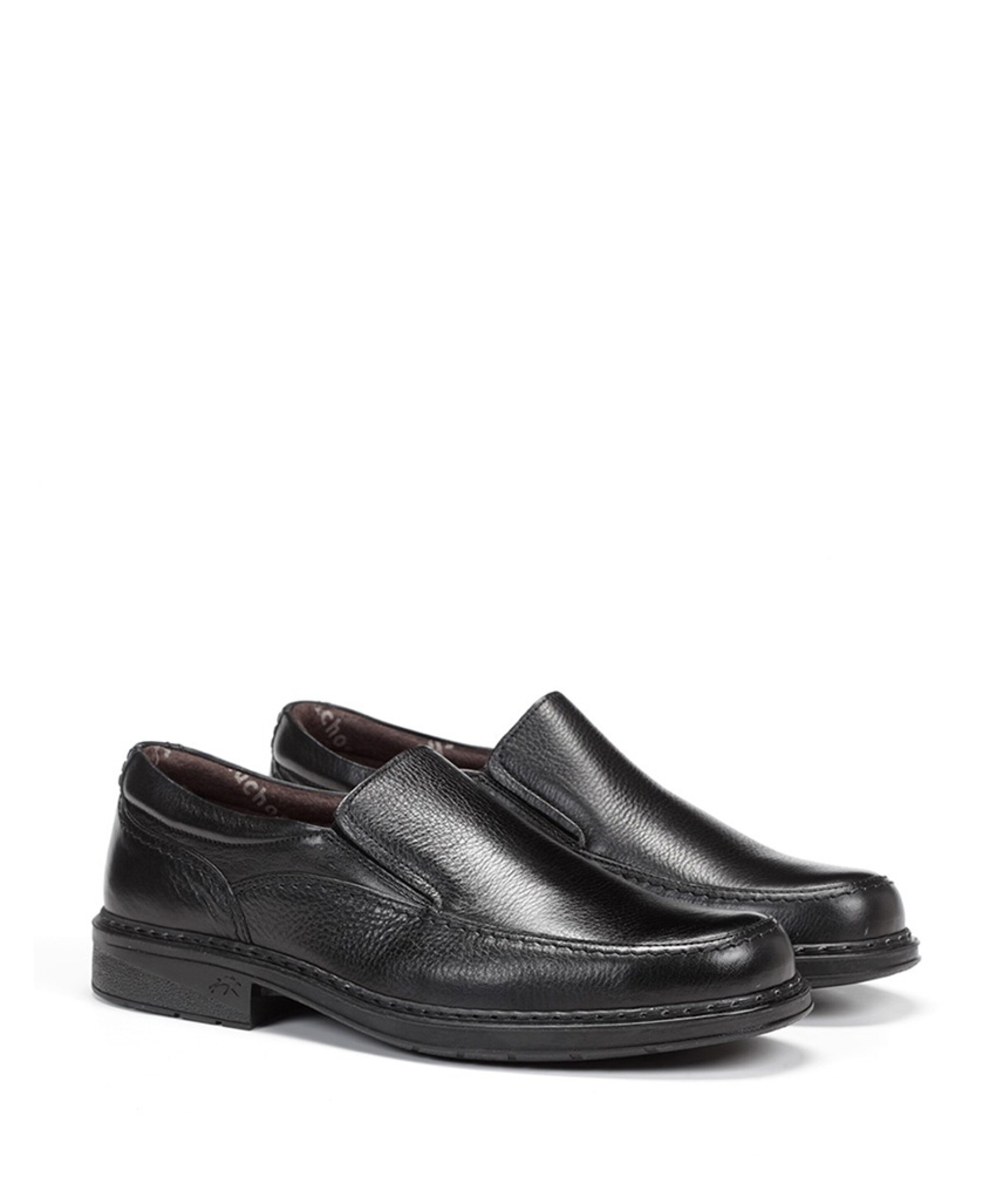 Fluchos Cidacos Clipper  heren instappers zwart