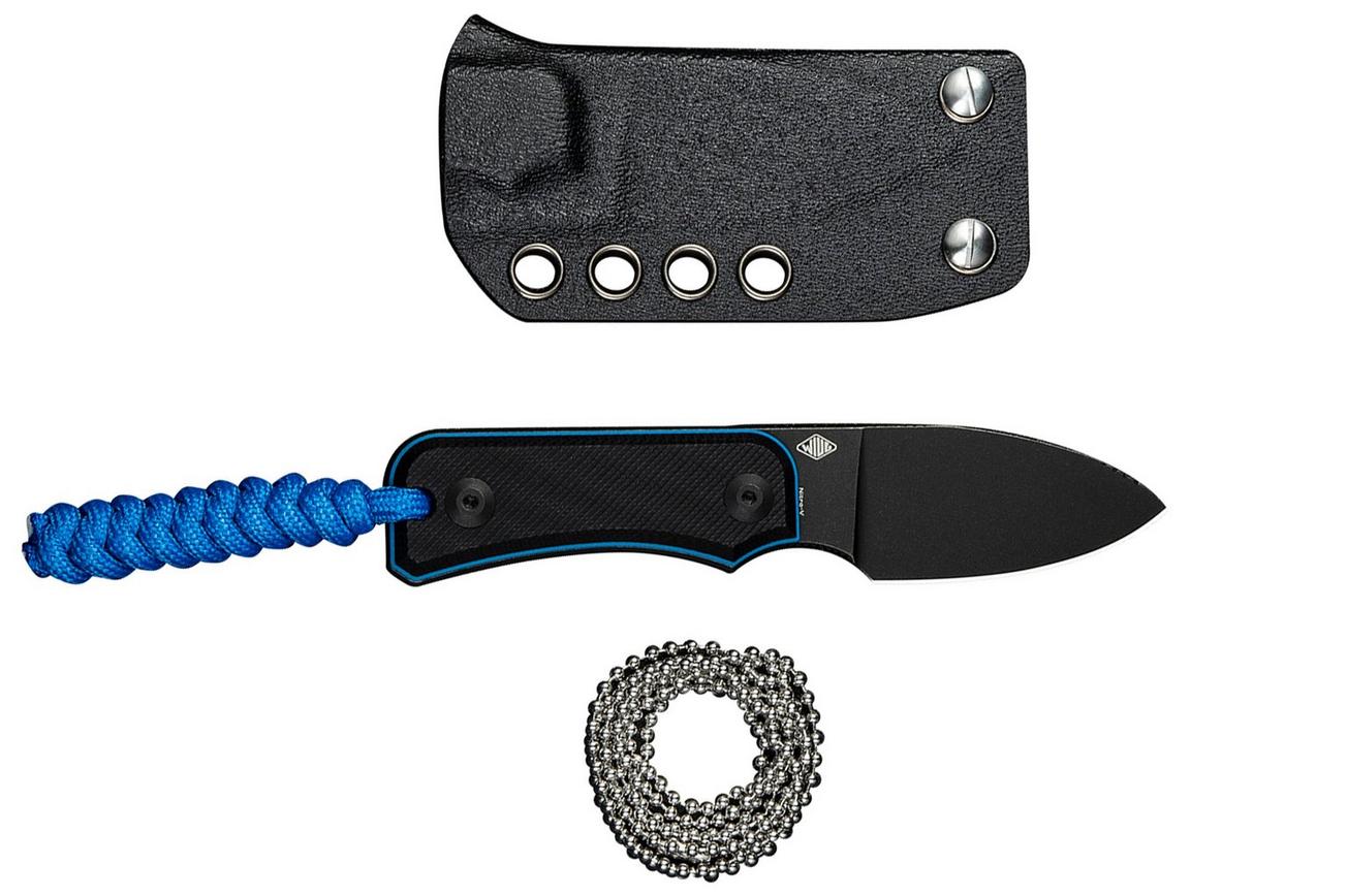 Civivi Baby Banter Fixed C23045-1 Black Nitro-V, Black/Blue G10, vaststaand mes, Ben Petersen design