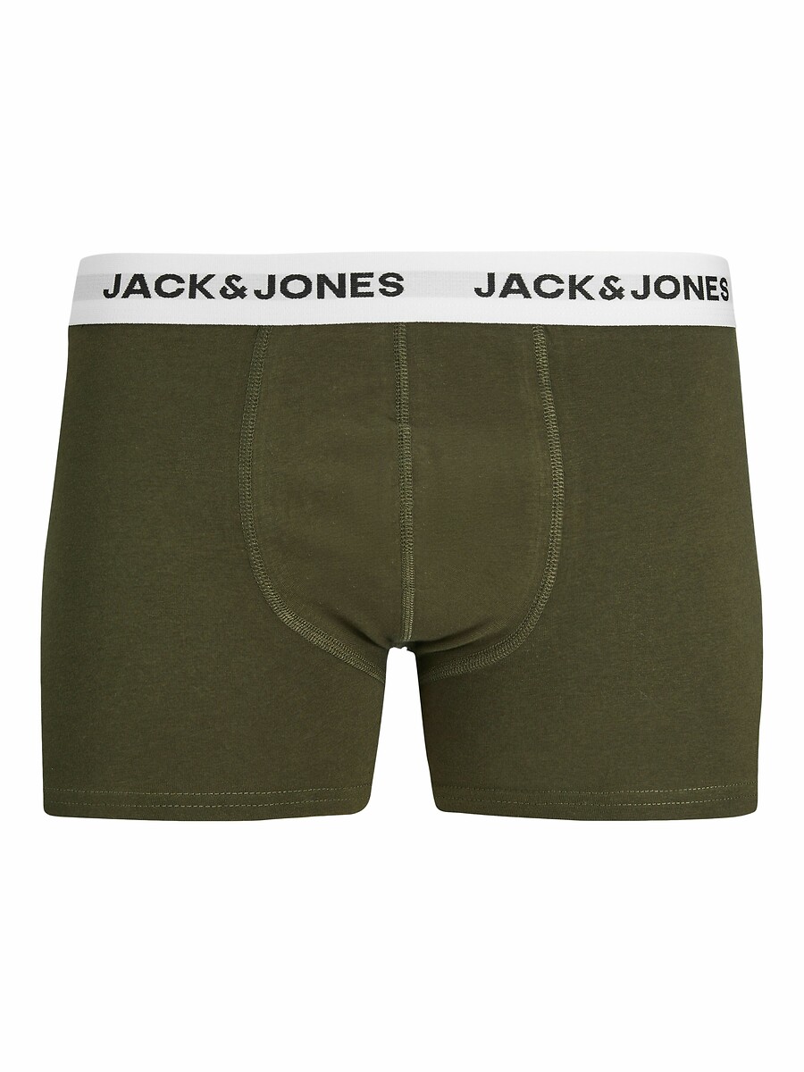 JACK & JONES<br>Conjunto de 5 cuecas boxer lisas