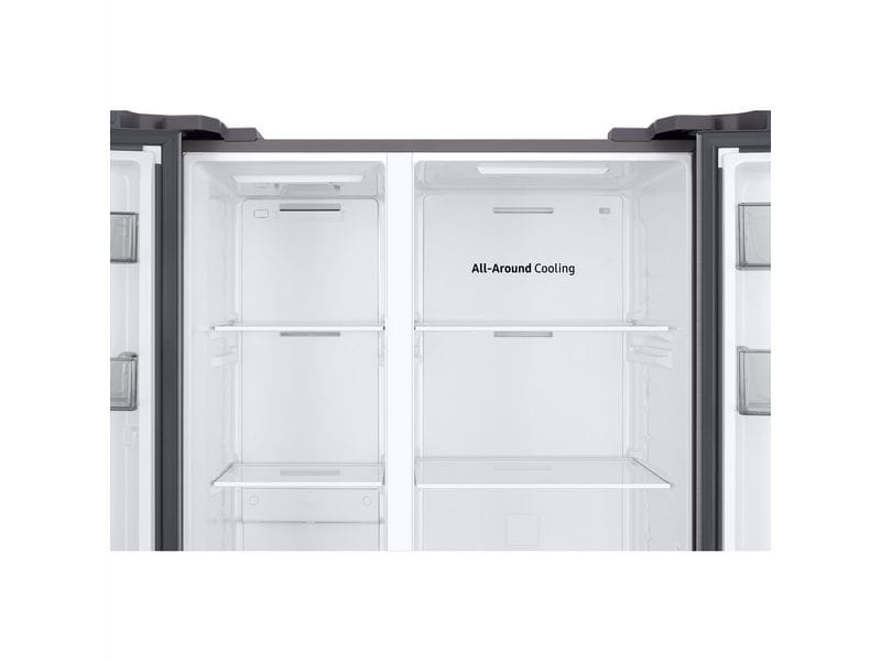 Samsung Foodcenter RS57DG400EM9 Silber Side by Side Kühl- und Gefrierteil