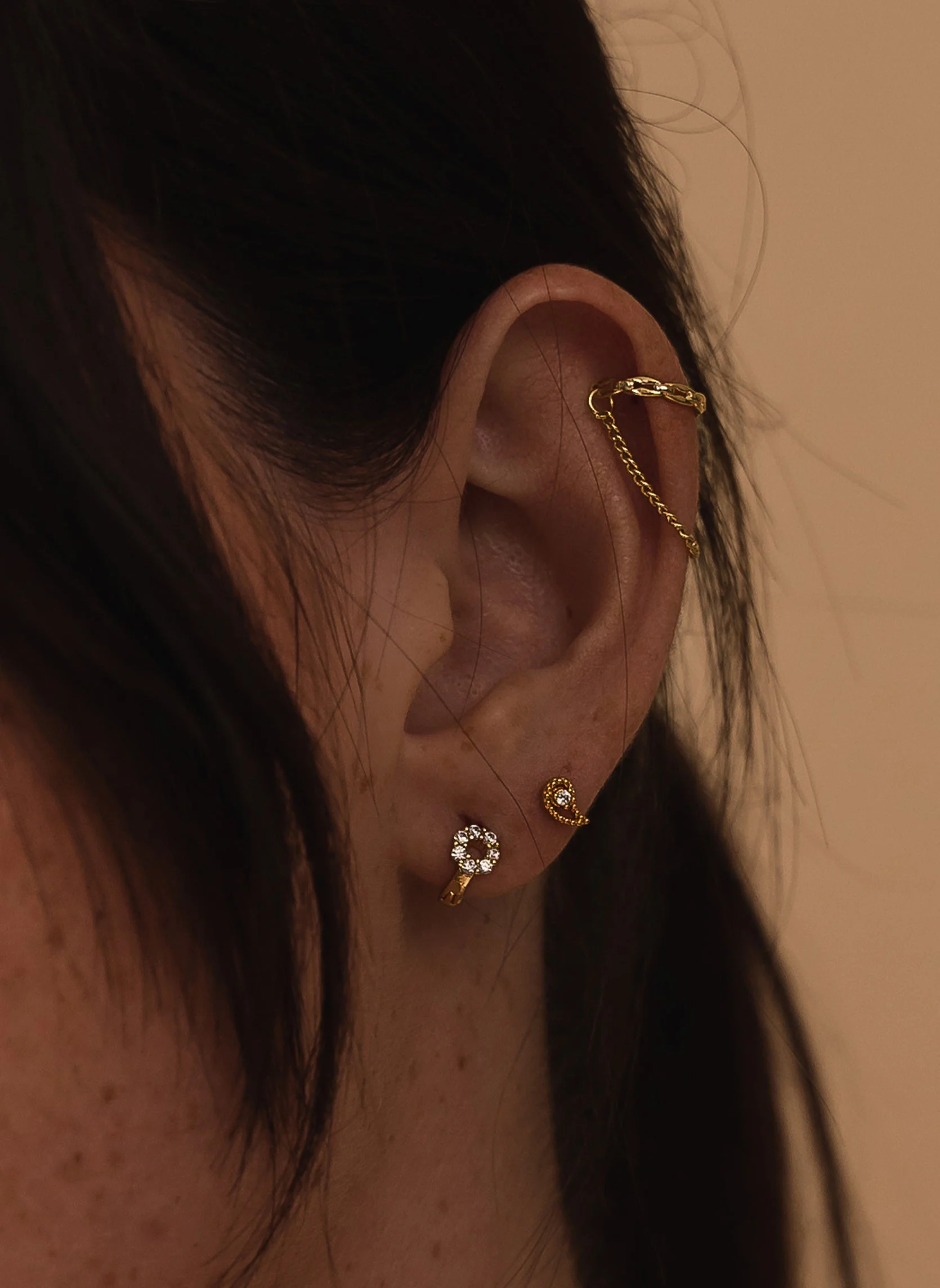 IVA-DROP - Piercing iva drop | Blanc