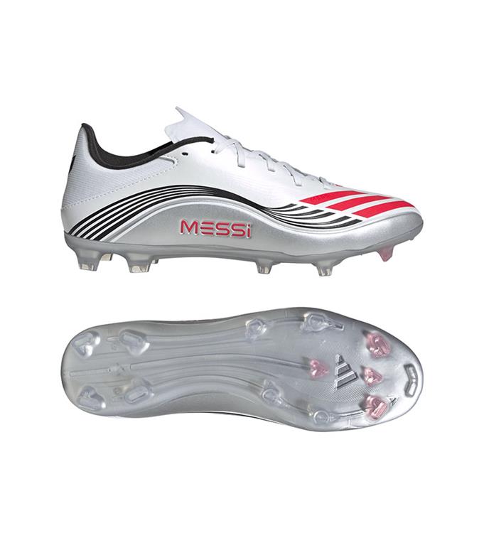 F50 MESSI LEAGUE FG/MG JP7446 FTWWHT-LUCRED-SILVMT