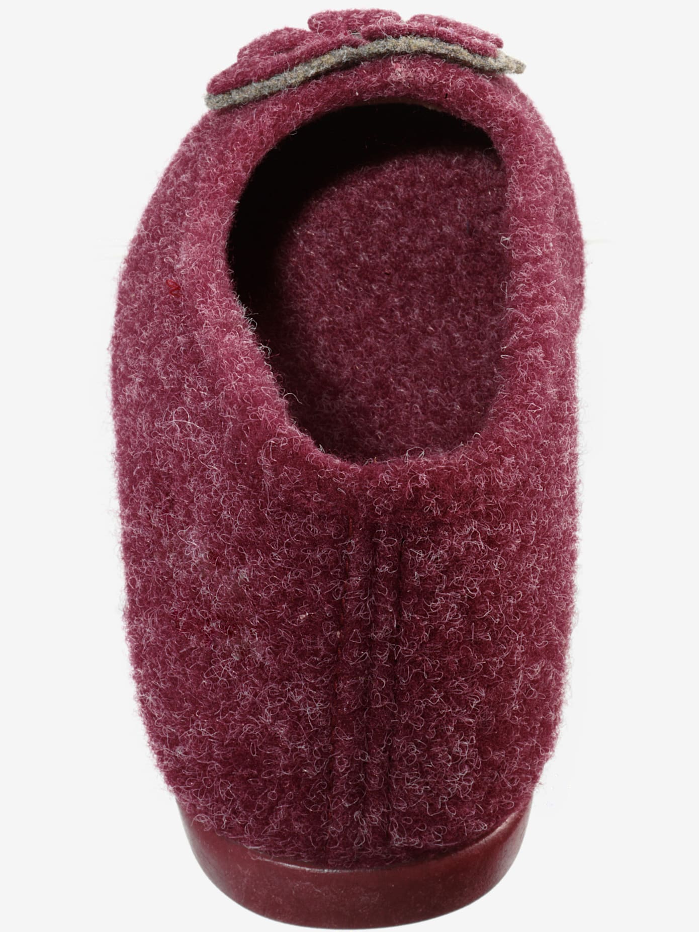 Chaussons application florale