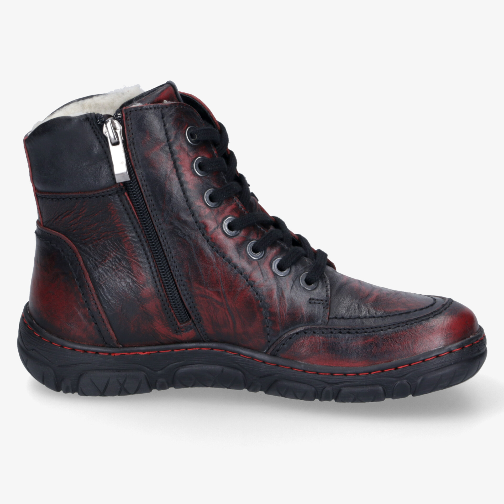 KRISBUT Damen Winter Boots rot