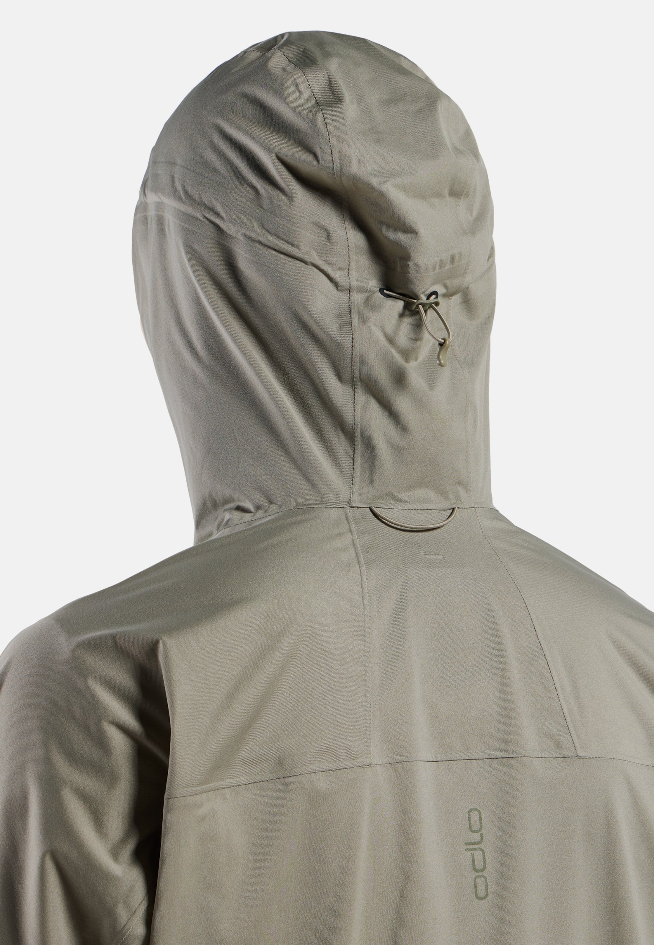 Wasserdichte X-Alp Performance Knit Laufjacke in vetiver