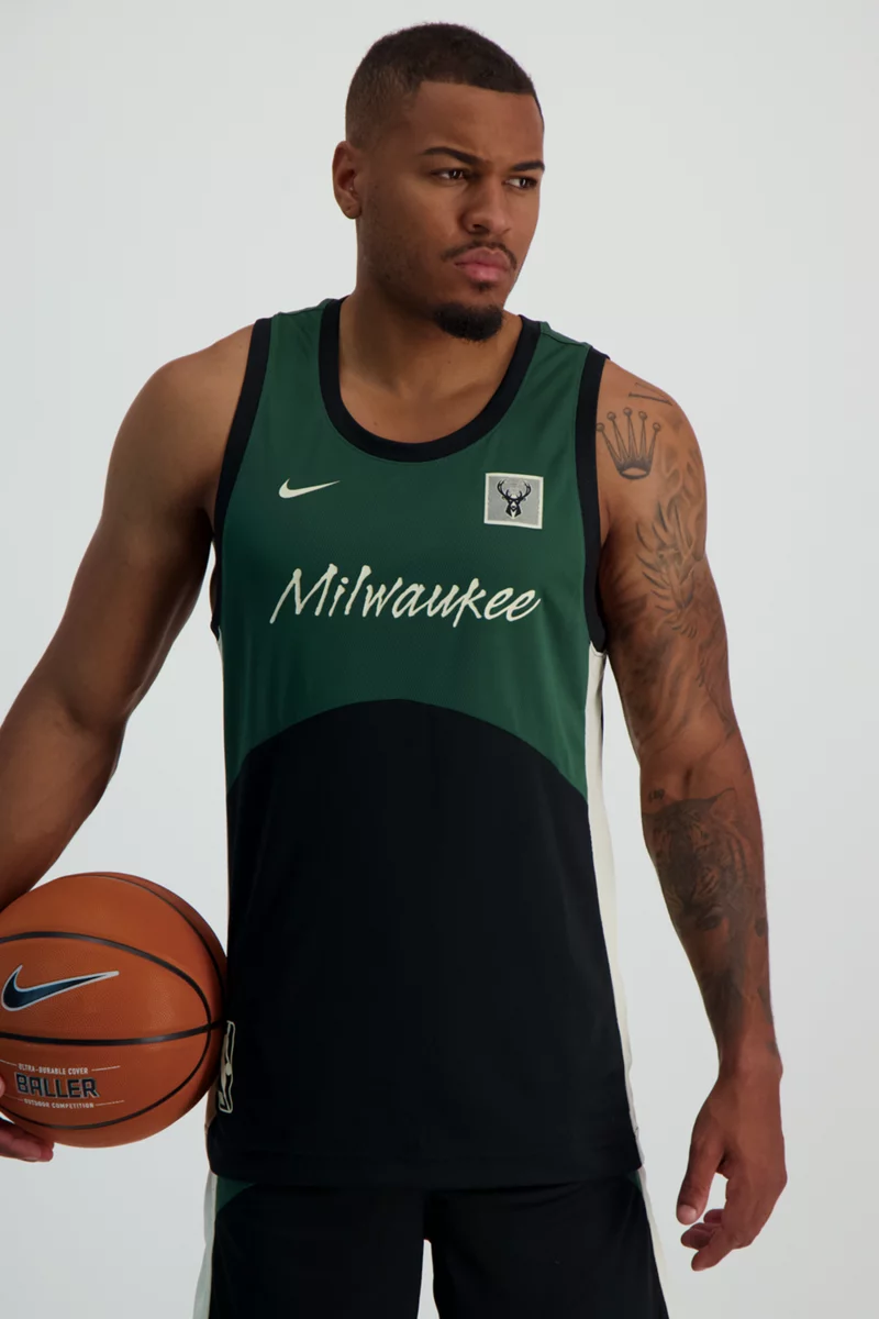 Nike Milwaukee Bucks Training Herren Tanktop