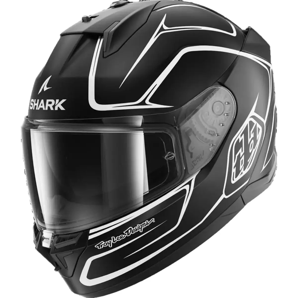 Shark - Casque D-Skwal 3 Drone - Troy Lee Designs Noir / Blanc / Mat