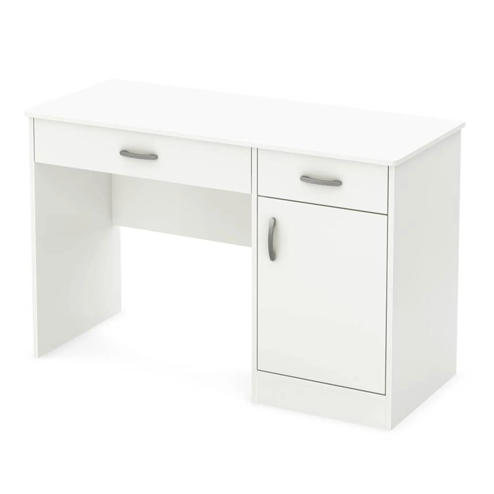 South Shore Bureau de Travail Axess - Blanc Solide
