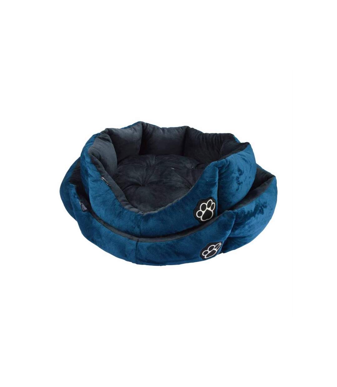 Paris Prix - Lot De 2 Coussins Chien & Chat patchy 60cm émeraude