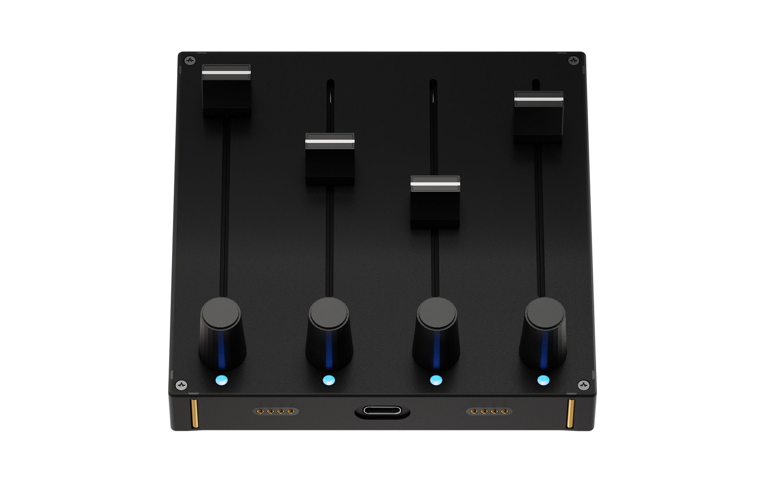 Fader-Controller EF44<br>Modularer USB-MIDI-Controller für präzise Steuerung