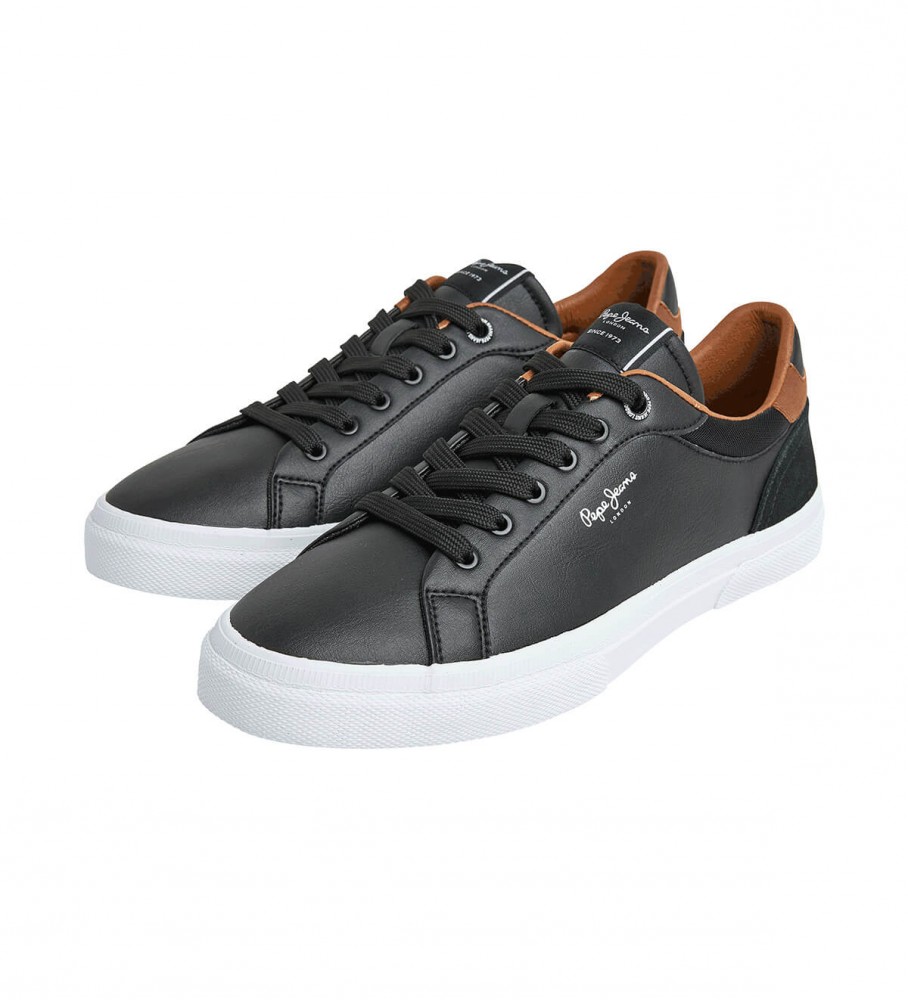 Tênis preto Pepe Jeans Kenton Court