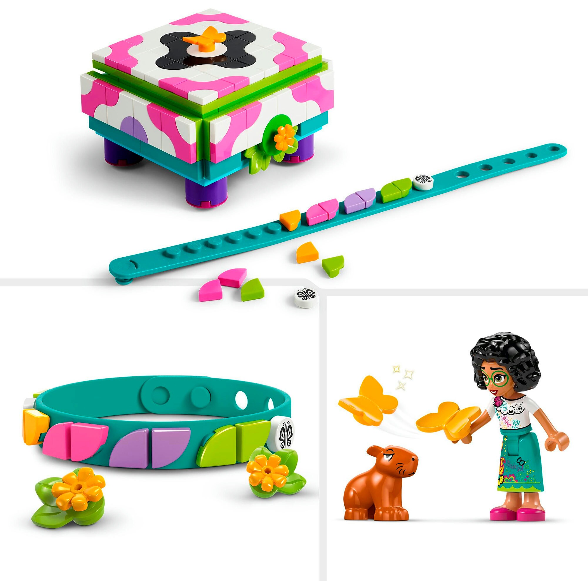 LEGO Konstruktionsspielzeug Disney Classic Mirabels Fotorahmen und Schmuckkassette