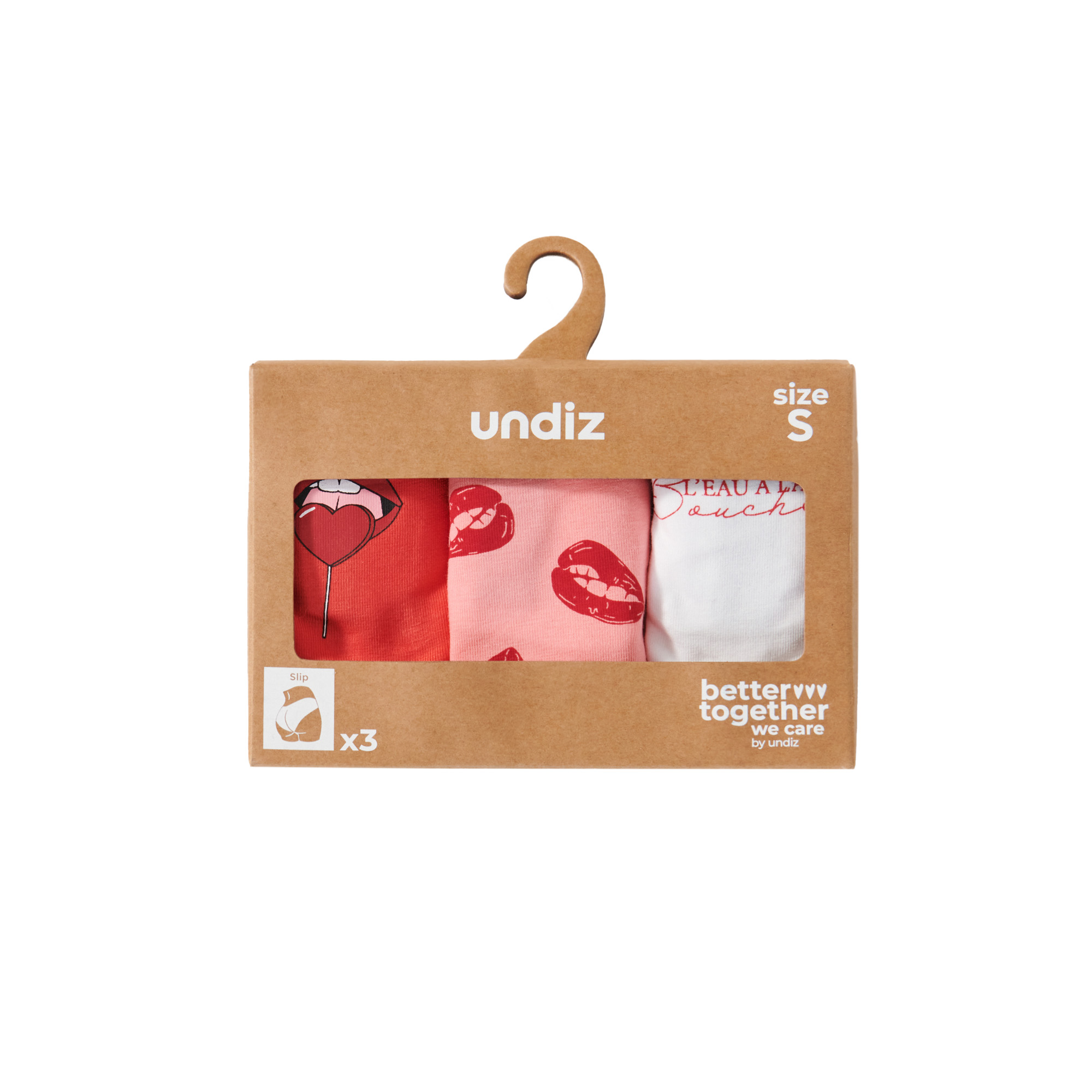 Lot de 3 culottes en coton