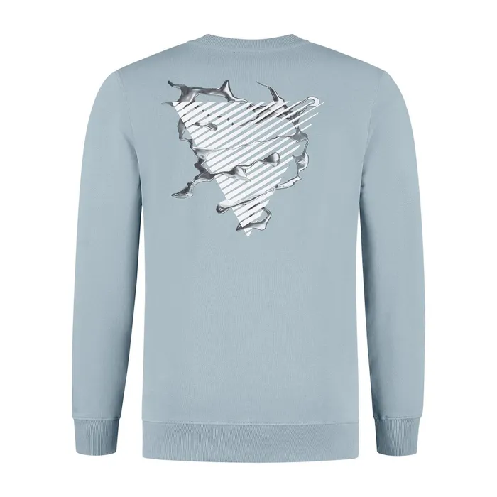 Pure Path Liquid Metal Logo Sweater Heren