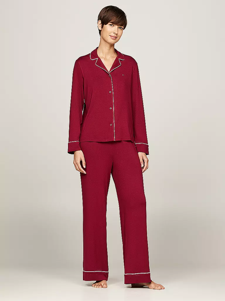TOMMY HILFIGER Pyjama rot