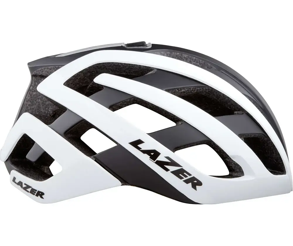 Lazer Genesis Race Fietshelm Wit/Zwart