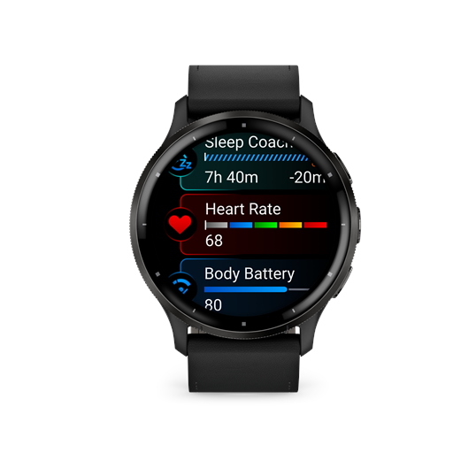 Garmin Venu 3 010-02784-52 Smartwatch, Black, 45 mm