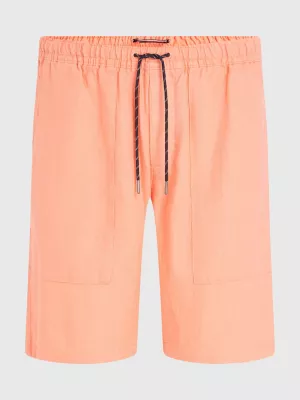 Shorts utilitários de linho Harlem Relaxed
