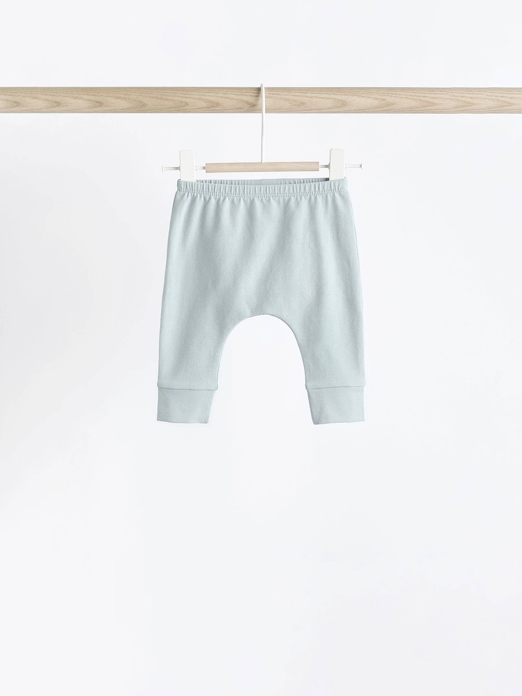 Blauwgroen - Verpakking van 4 babyleggings (0 mnd -3 jr)