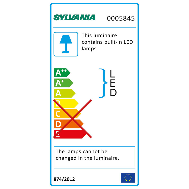 Sylvania SylDuo keuken LED-spot Uitbreiding 3W 270lm 3000K Zwart