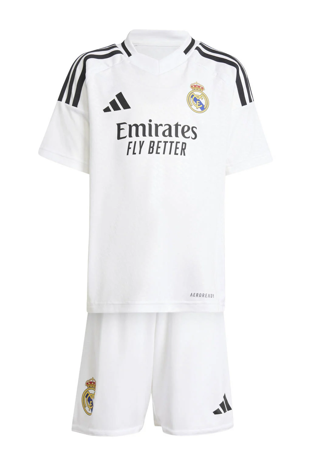 adidas Junior Real Madrid short + shirt + sokken