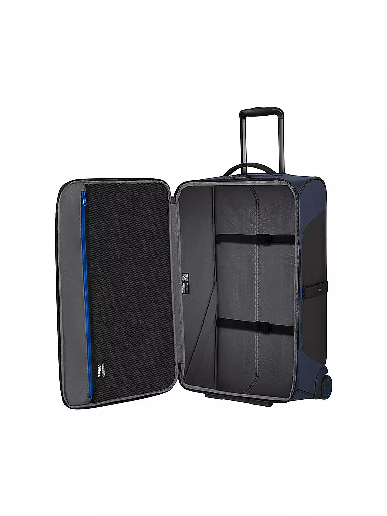 SAMSONITE Trolley mit Rollen ECODIVER 67cm blue nights blau