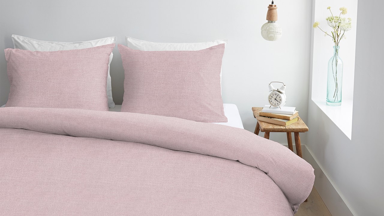 Dekbedovertrek Edo soft pink