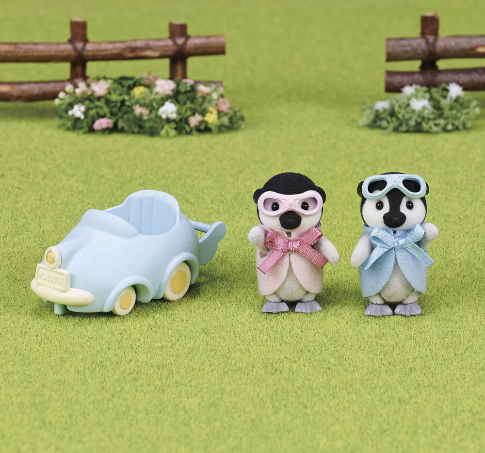 LES JUMEAUX PINGOUIN -SYLVANIAN FAMILLES