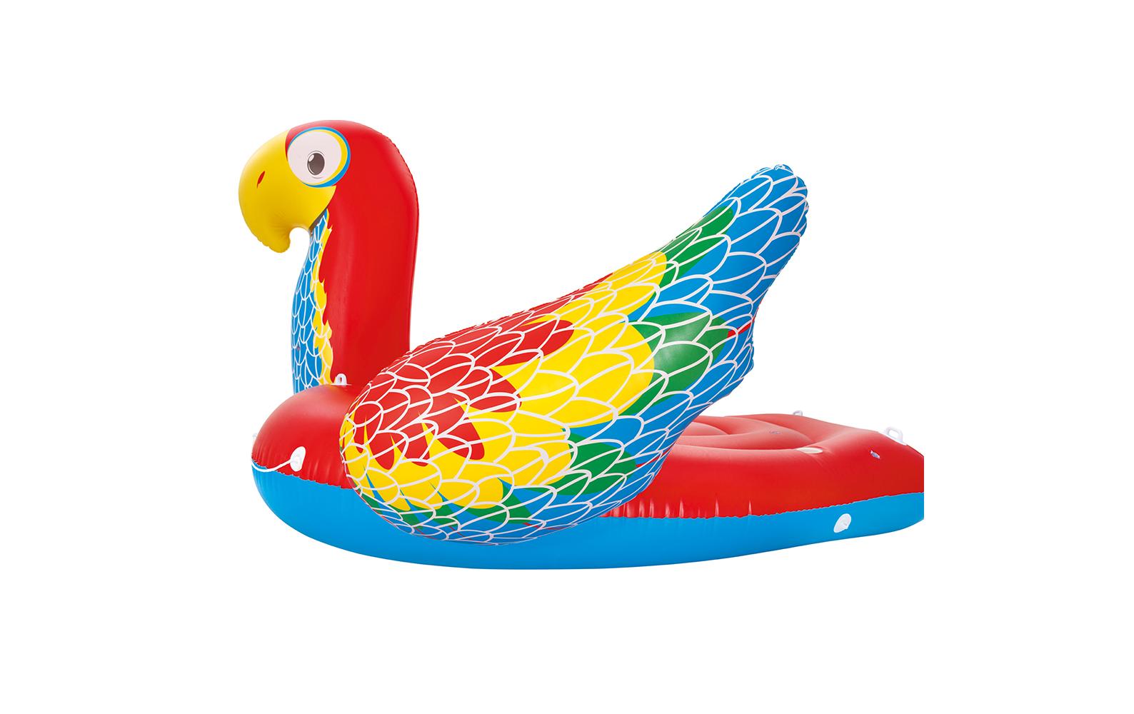 Schwimmtiere Giant Parrot 500 x 327 cm<br>Badeinsel für 6 Personen