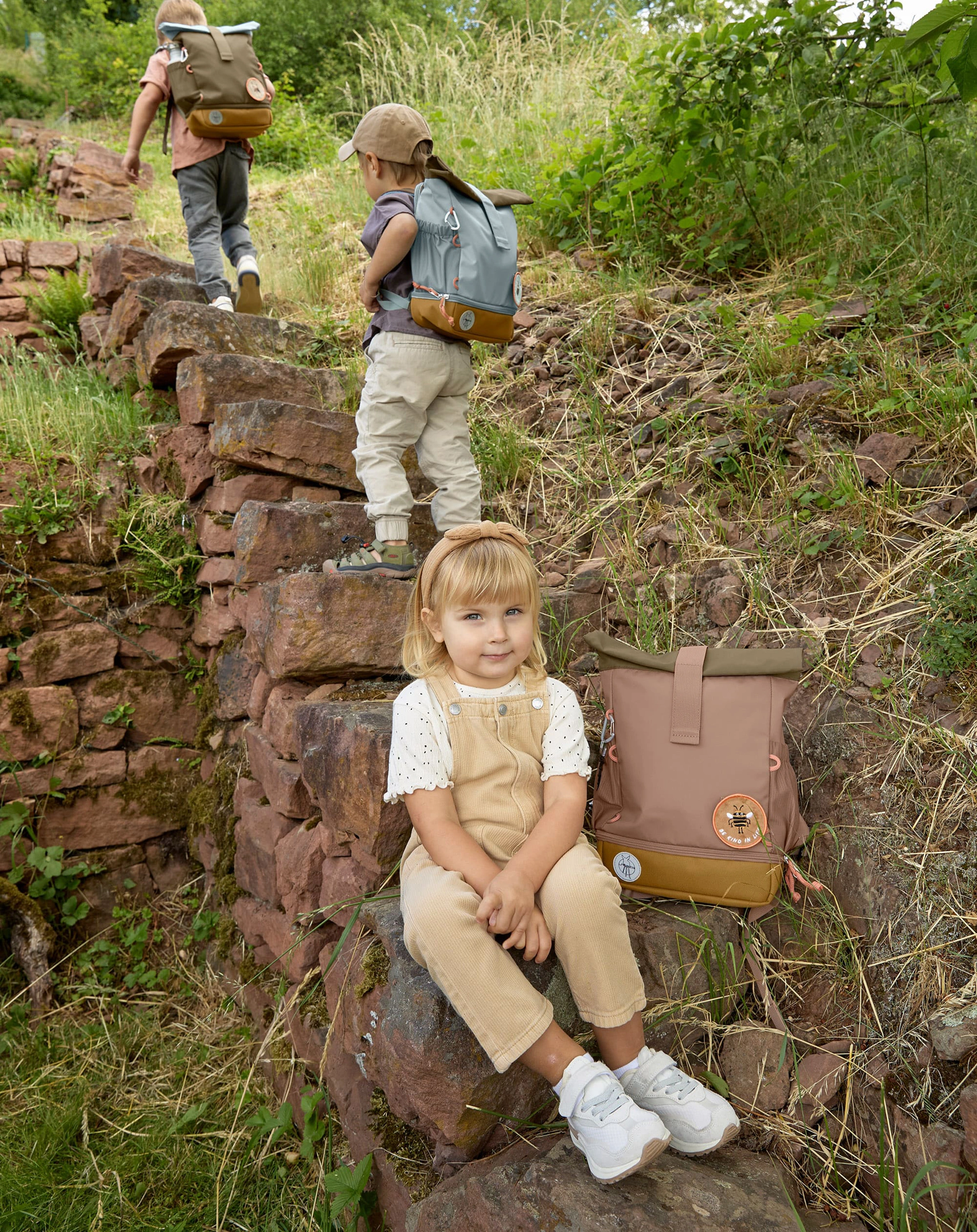 Rolltop-Rucksack NATURE (32,5x23x11) in hazelnut