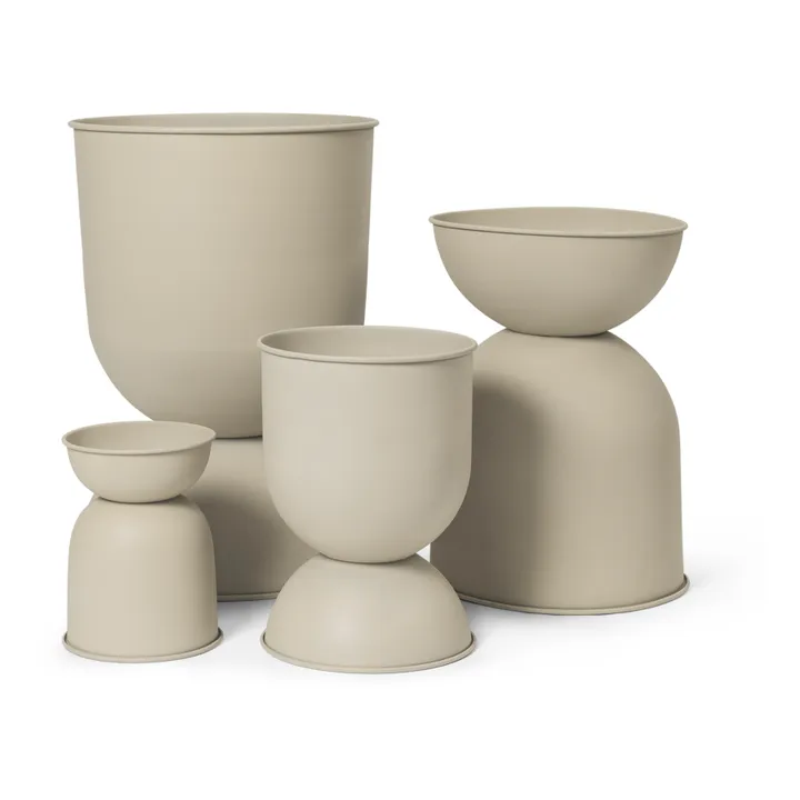 Ferm Living Pot Hourglass | Beige