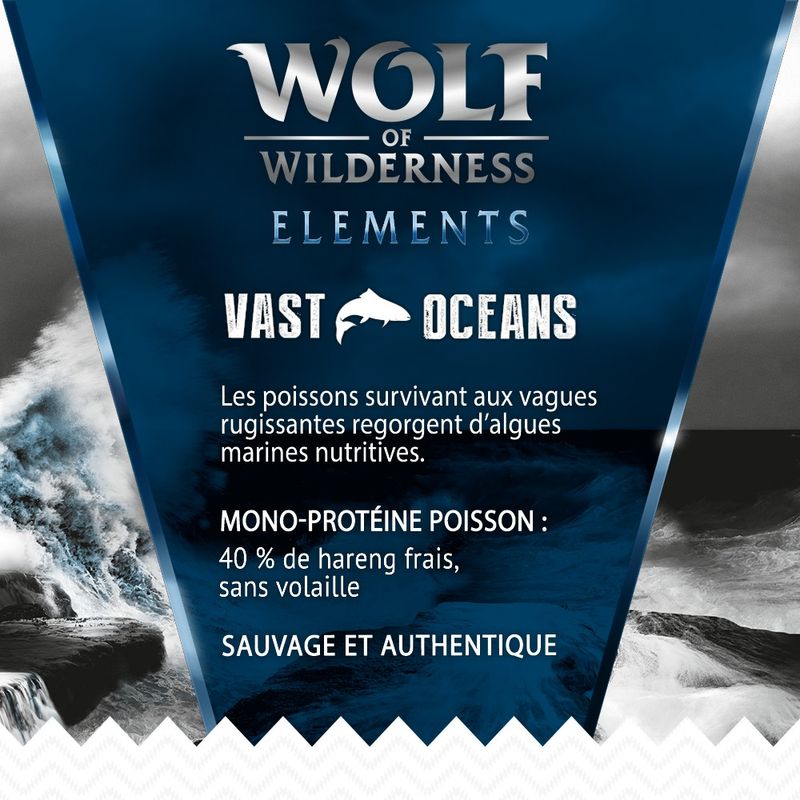 Wolf of Wilderness Vast Oceans, poisson